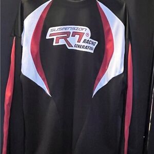 RT Racing Generation Black and Red Long Sleeve Shirt